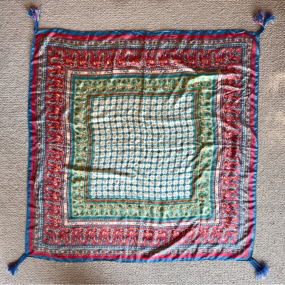 Johnny Was 100%silk Scarf